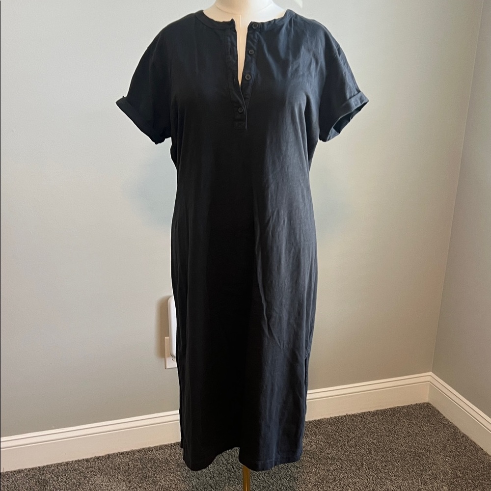 Old Navy Gray T-Shirt Dress